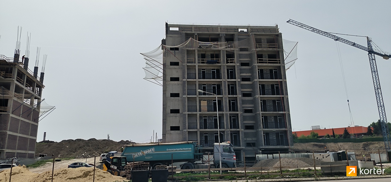 Construction progress New Group Dighomi - Spot 1, April 2024