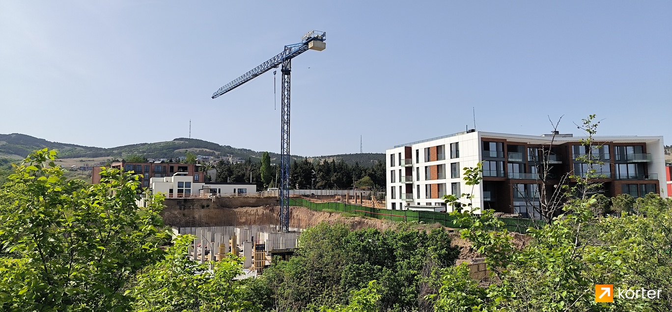 Construction progress Simetria Park - Spot 14, აპრილი 2024