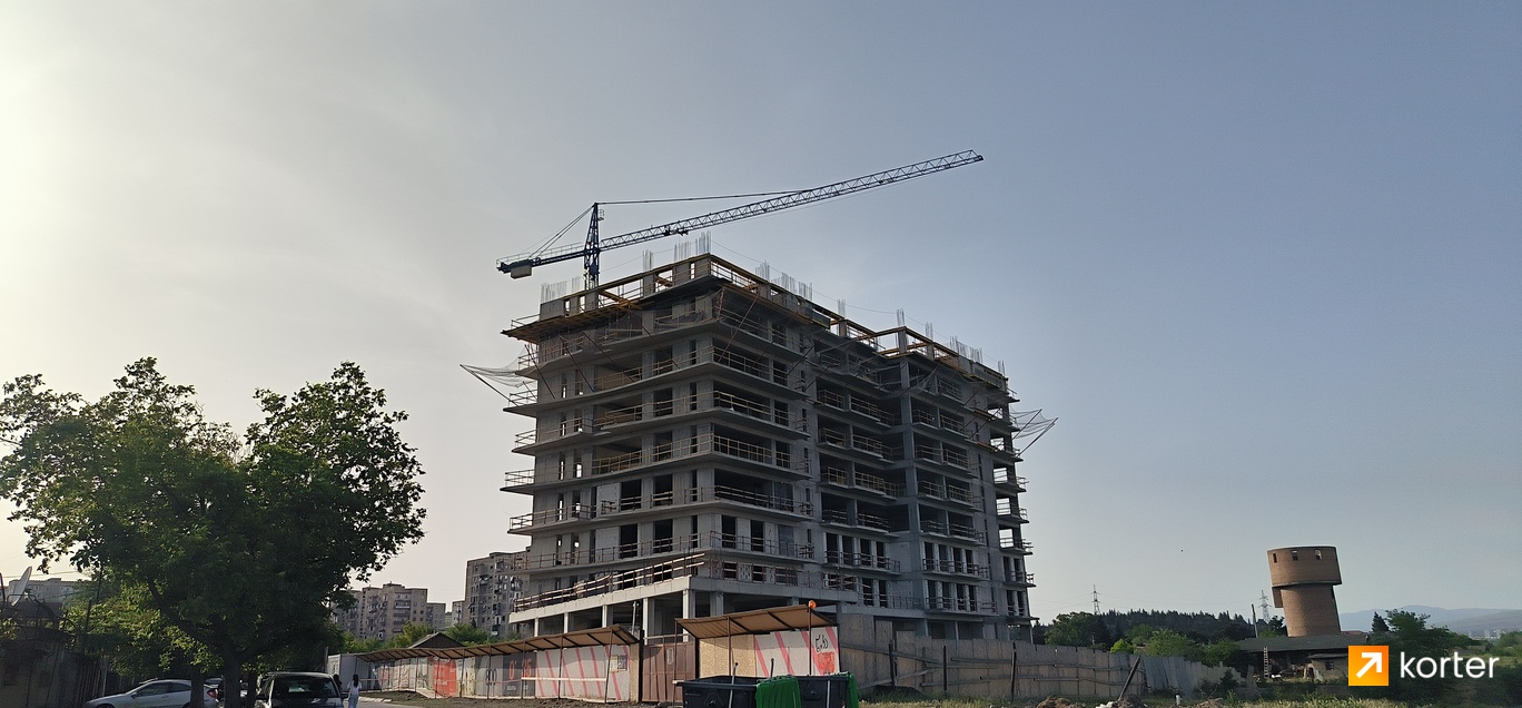 Construction progress Solum Ponichala - Spot 2, აპრილი 2024