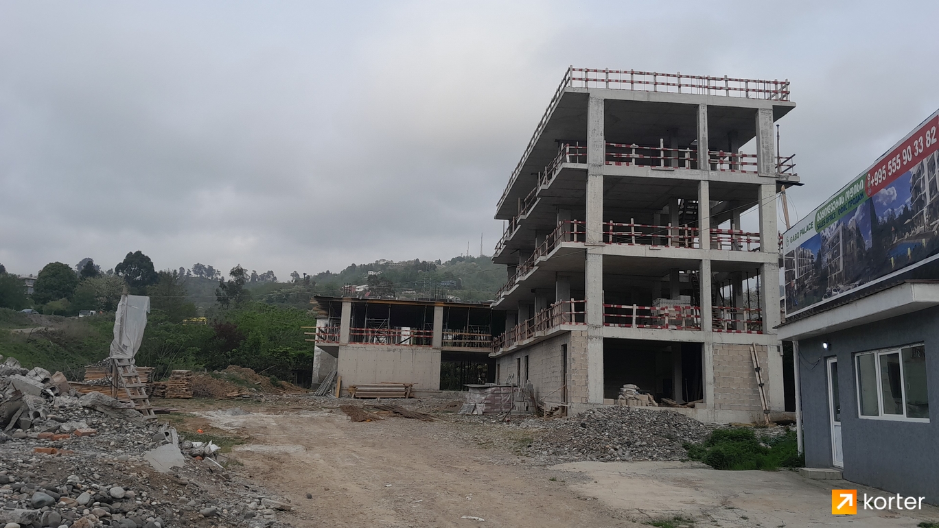 Construction progress Gabo Palace - Spot 5, April 2024