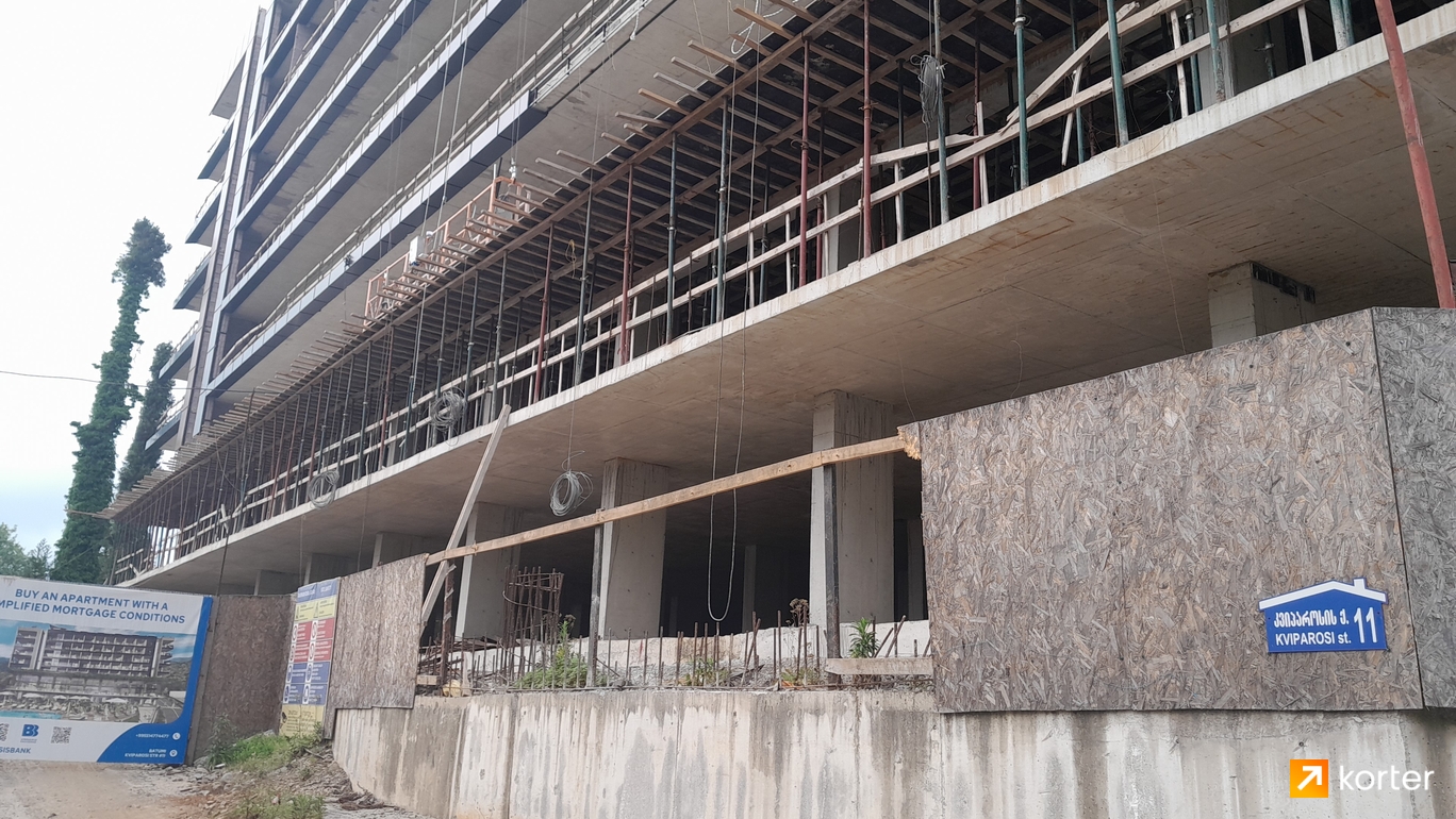 Construction progress Thalassa Group - Spot 5, April 2024