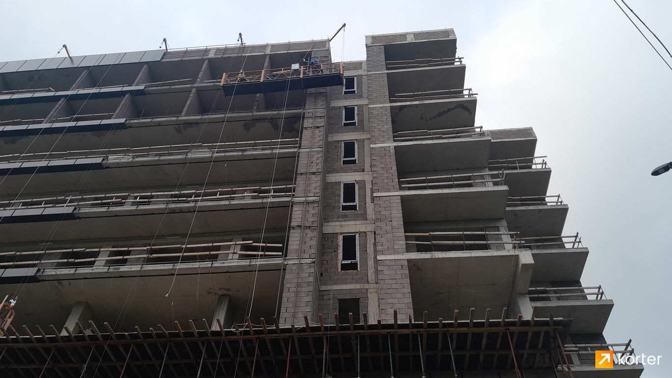 Construction progress Thalassa Group - Spot 4, April 2024