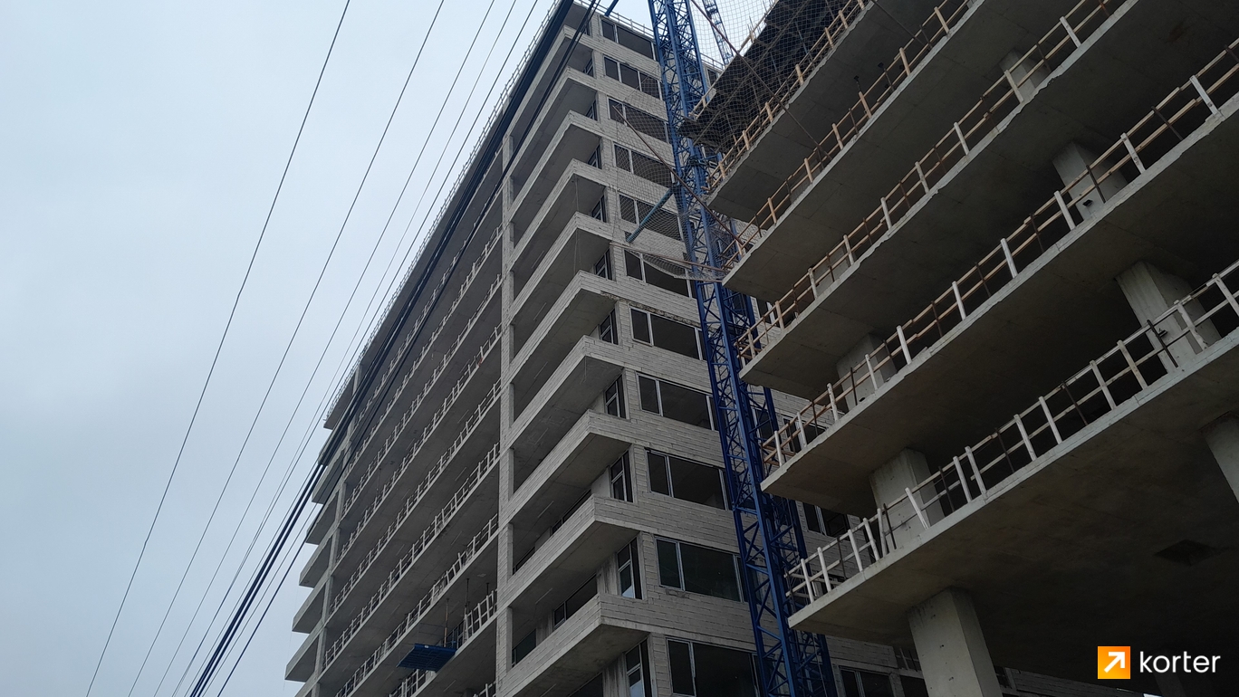 Construction progress Novotel Living - Spot 2, April 2024