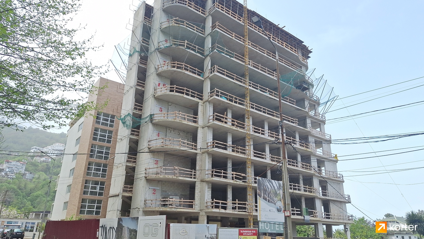 Construction progress OG Residence - Spot 3, აპრილი 2024