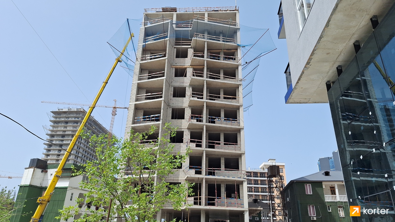 Construction progress Mzirali - Spot 3, апрель 2024