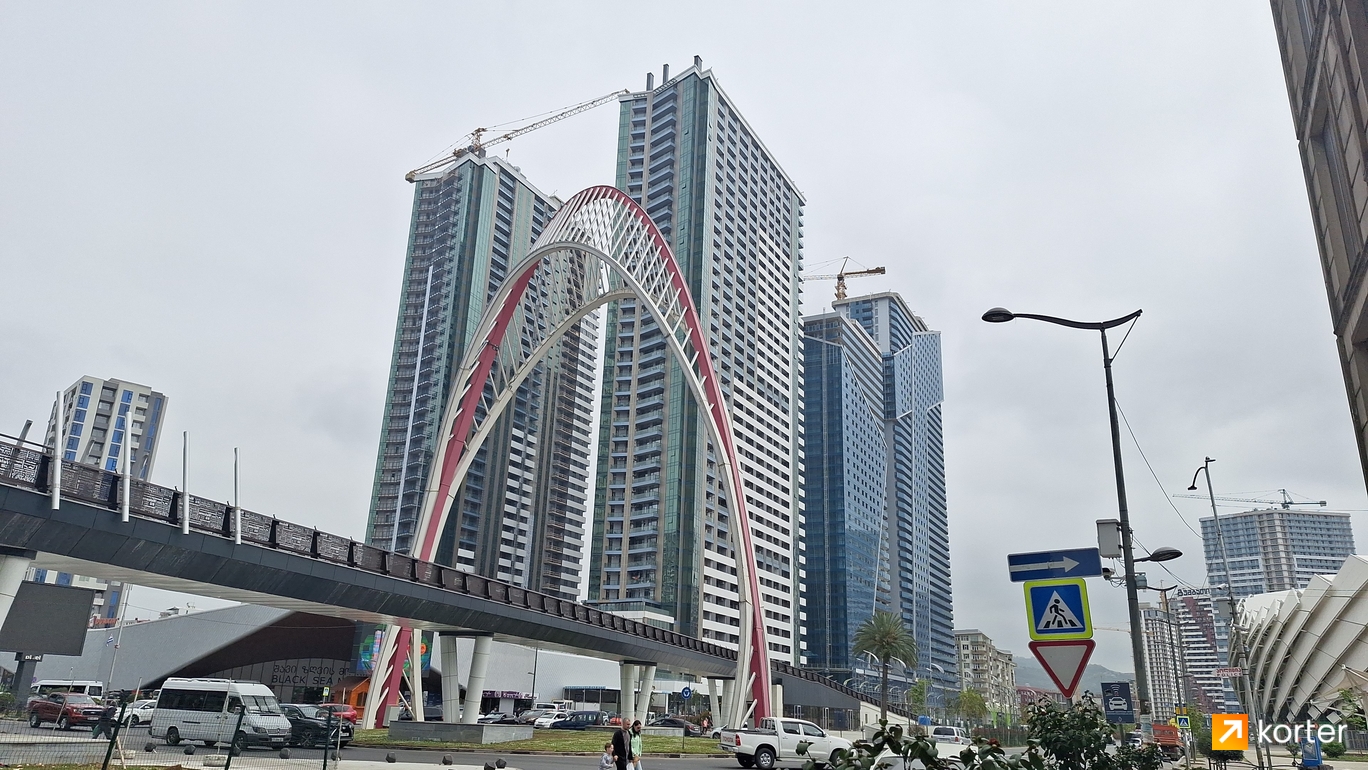 Construction progress Black Sea Towers - Spot 8, April 2024