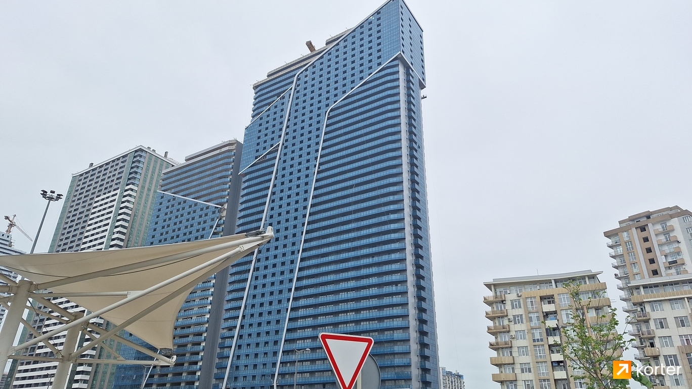 Construction progress Calligraphy Towers - Spot 4, апрель 2024