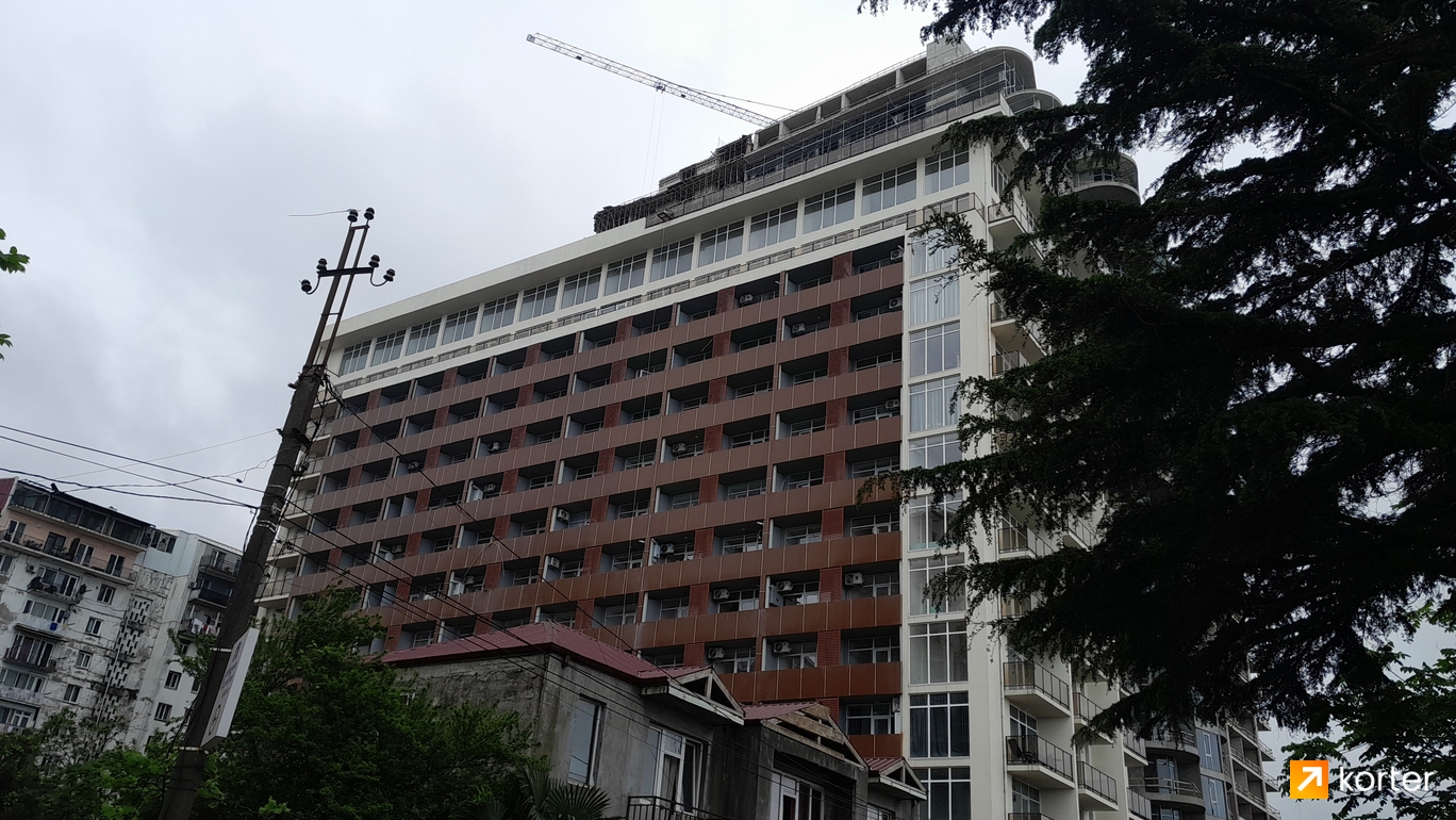 Construction progress SMG Palace - Spot 4, აპრილი 2024