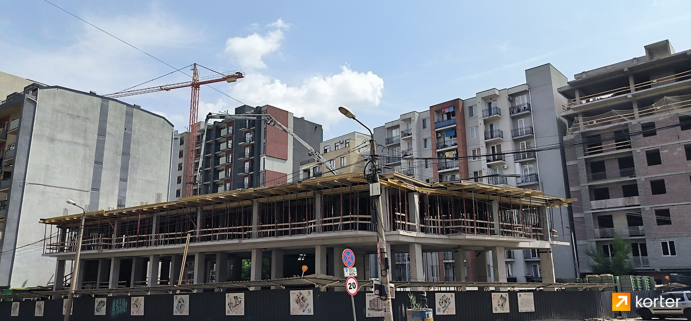 Construction progress Mardielli House - Spot 1, May 2024