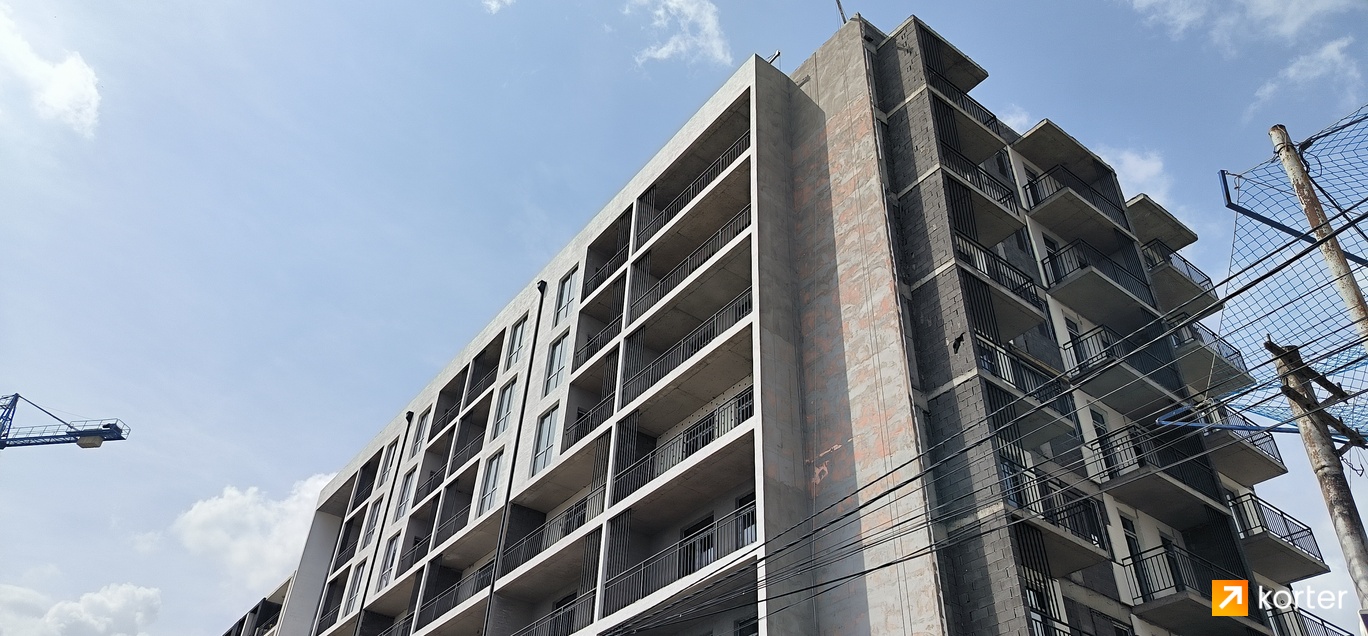 მშენებლობის პროცესი New House Dighomi - რაკურსი 1, მაისი 2024