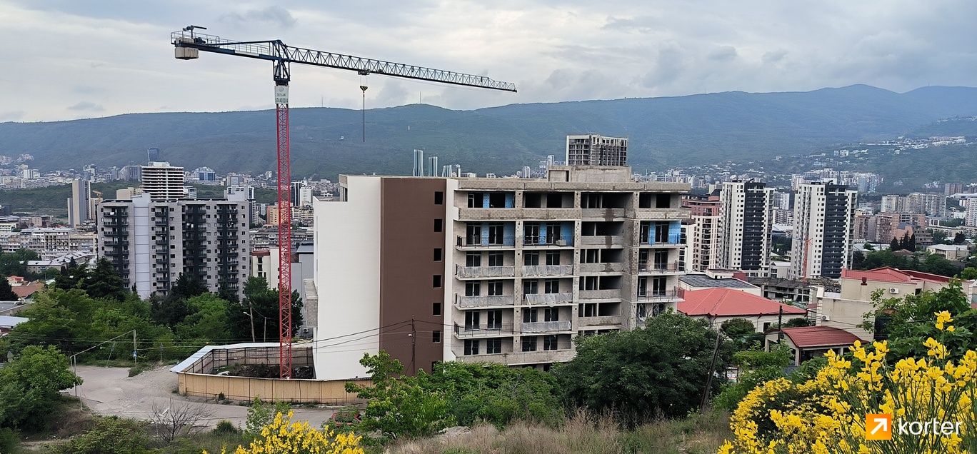 Construction progress Skylux Tbilisi - Spot 1, May 2024