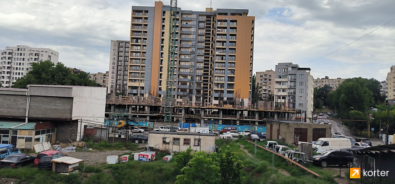 Construction progress Gldani Central - Spot 2, მაისი 2024