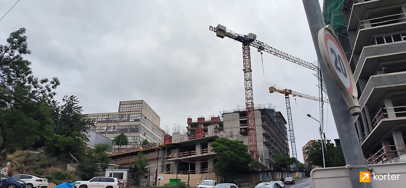 Construction progress Archi Guramishvili - Spot 3, May 2024