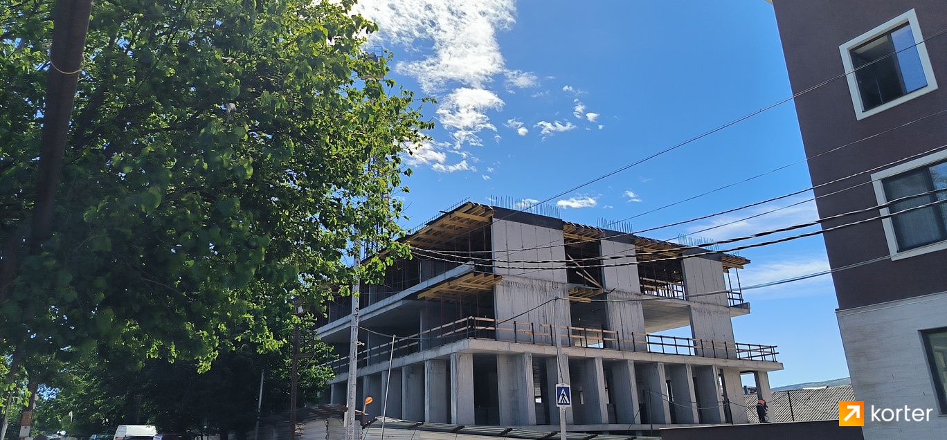 Construction progress Avlabari Residence 2 - Spot 3, May 2024