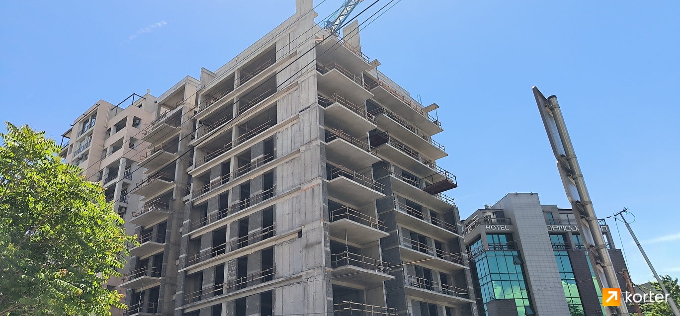 Ход строительства City Home Avlabari - Ракурс 1, май 2024