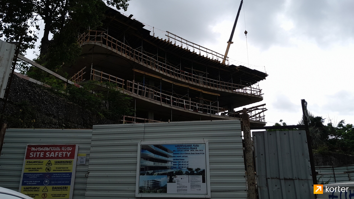 Construction progress Real Palace Green - Spot 2, May 2024