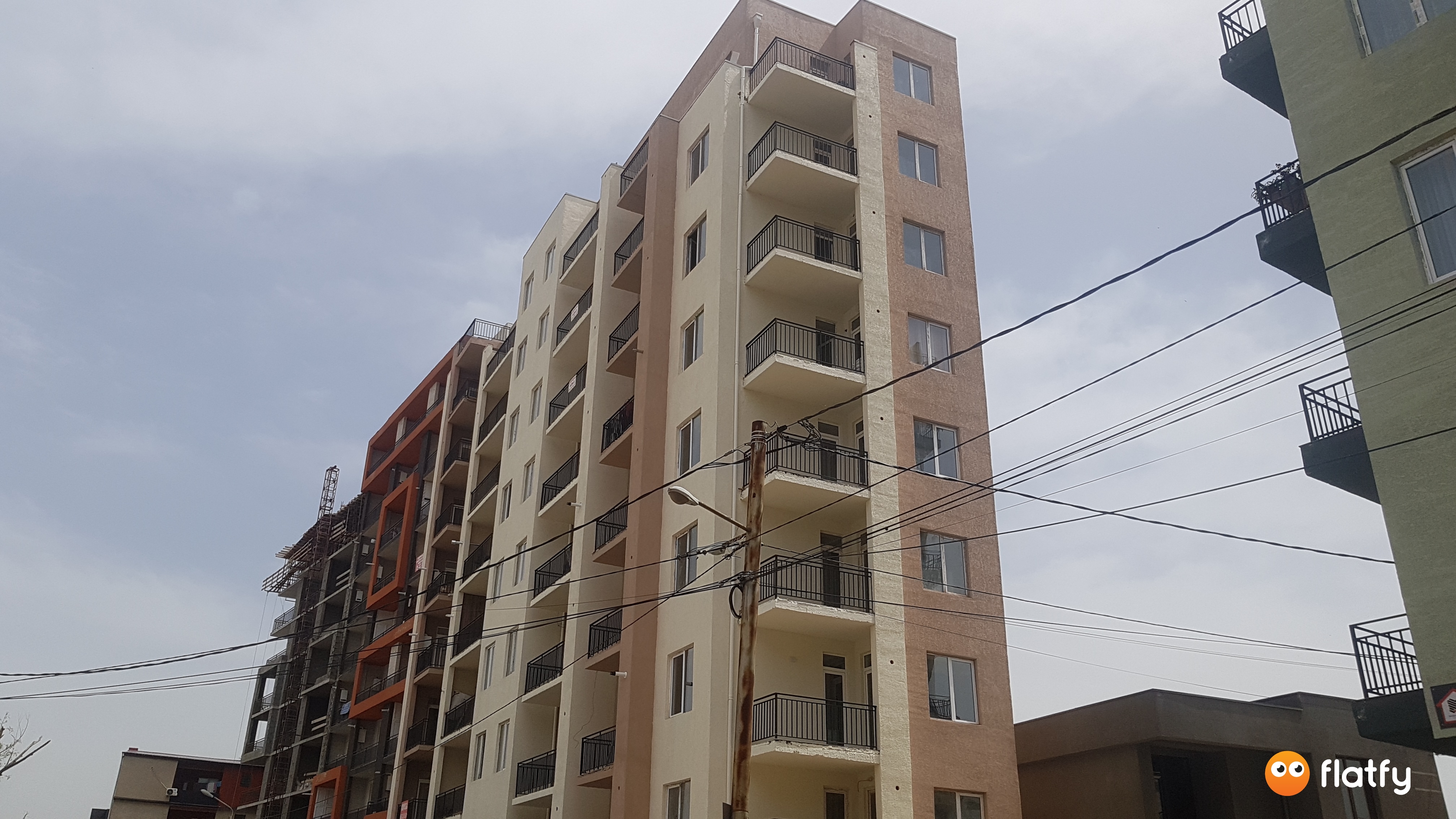 Construction progress House on Danibegashvili 2 - Angle 1, May 2019
