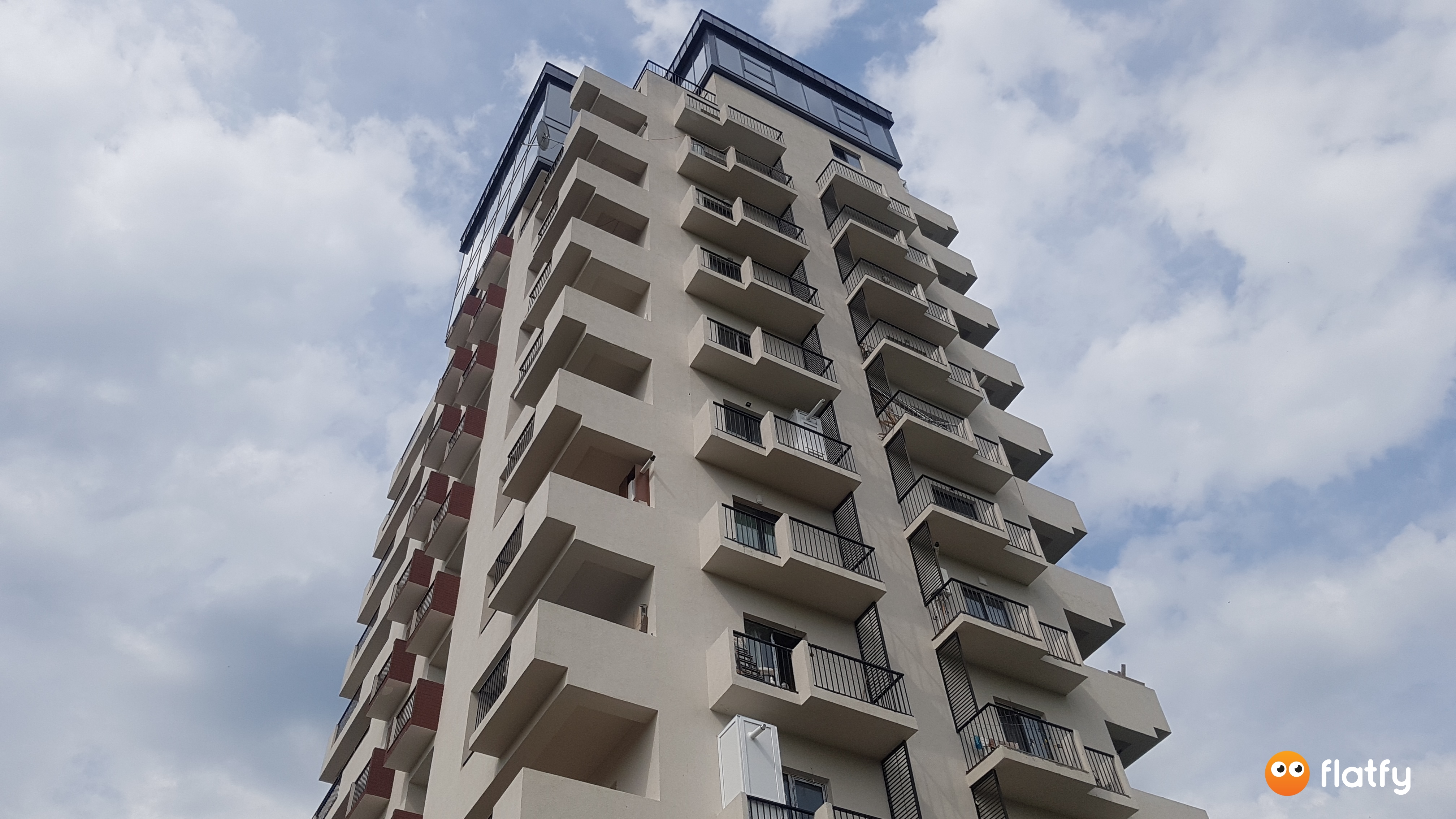 Construction progress Dux Saburtalo Apartment - Angle 3, May 2019