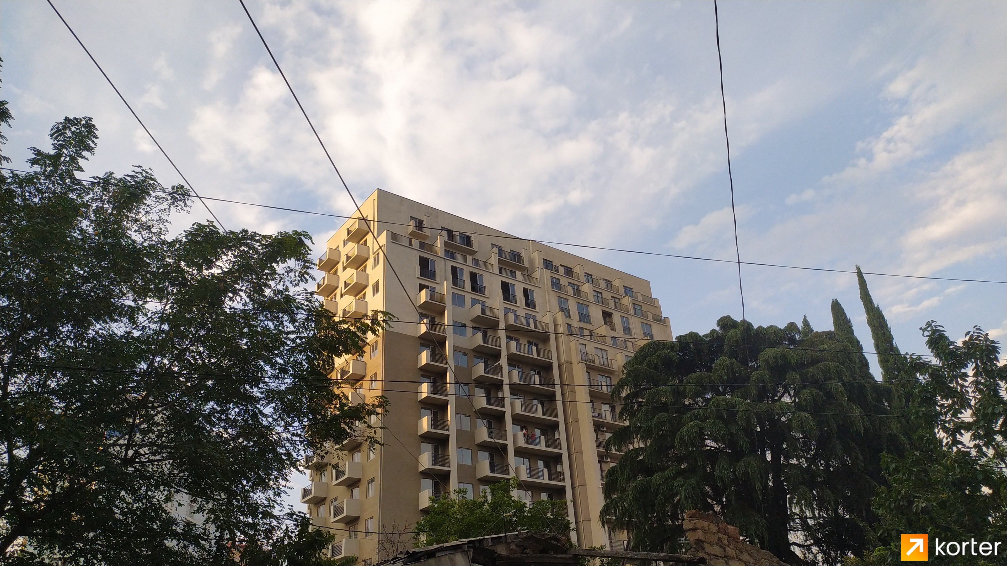 Construction progress House on Bochorishvili 24-26 - Angle 1, September 2020