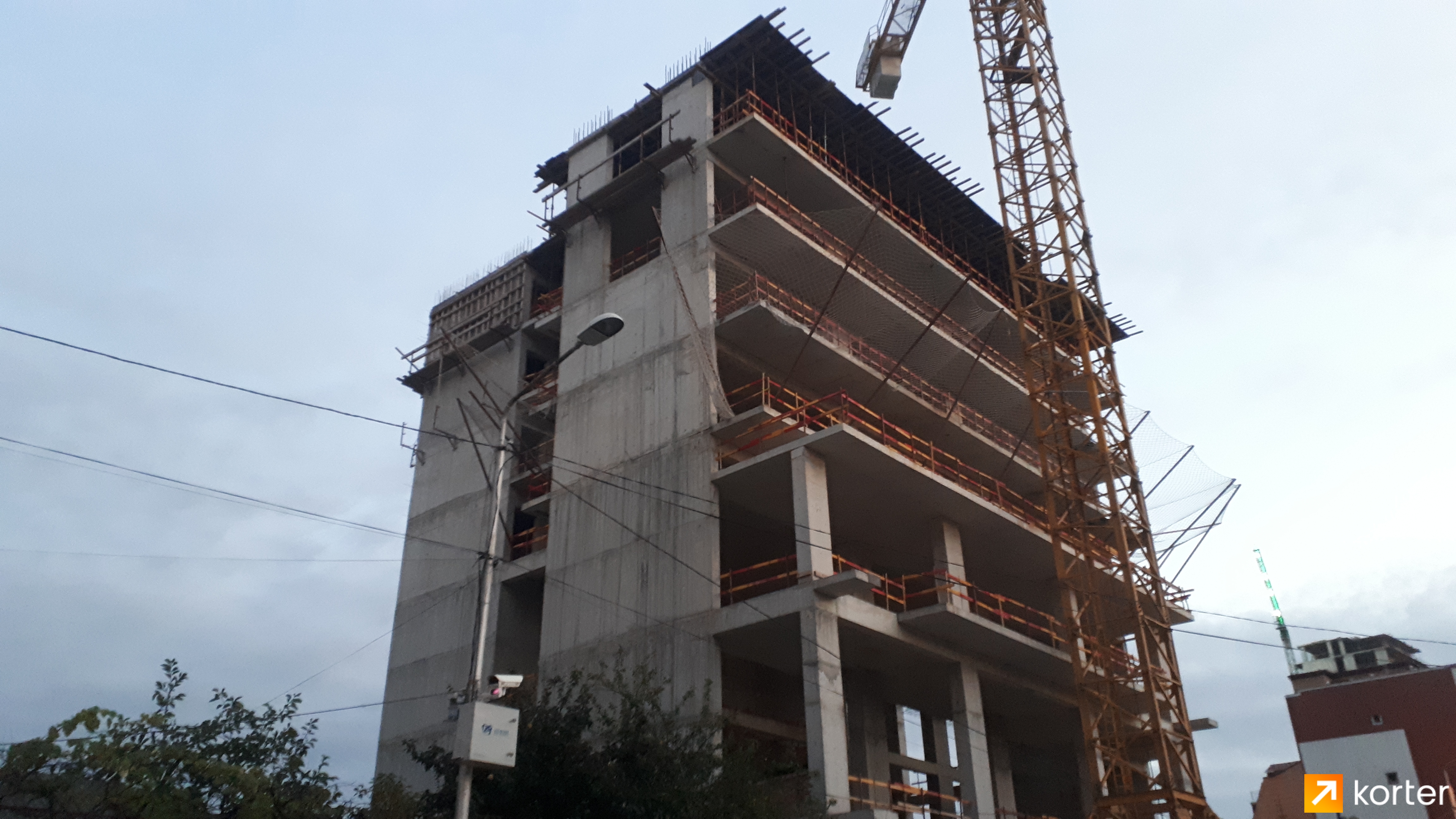Construction progress Leon Towers - Angle 1, September 2020