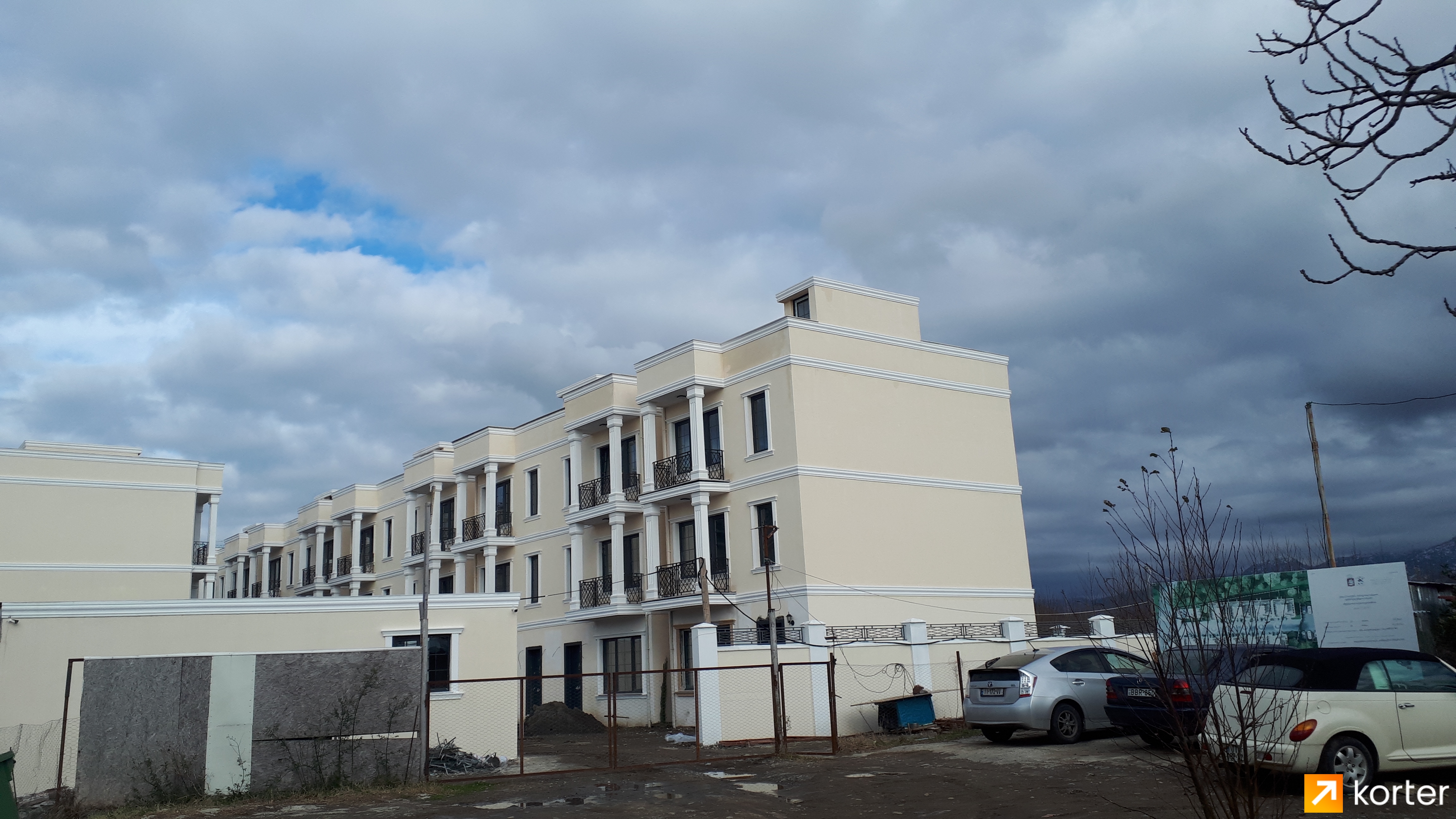 Construction progress Batumi Villas - Angle 3, February 2021