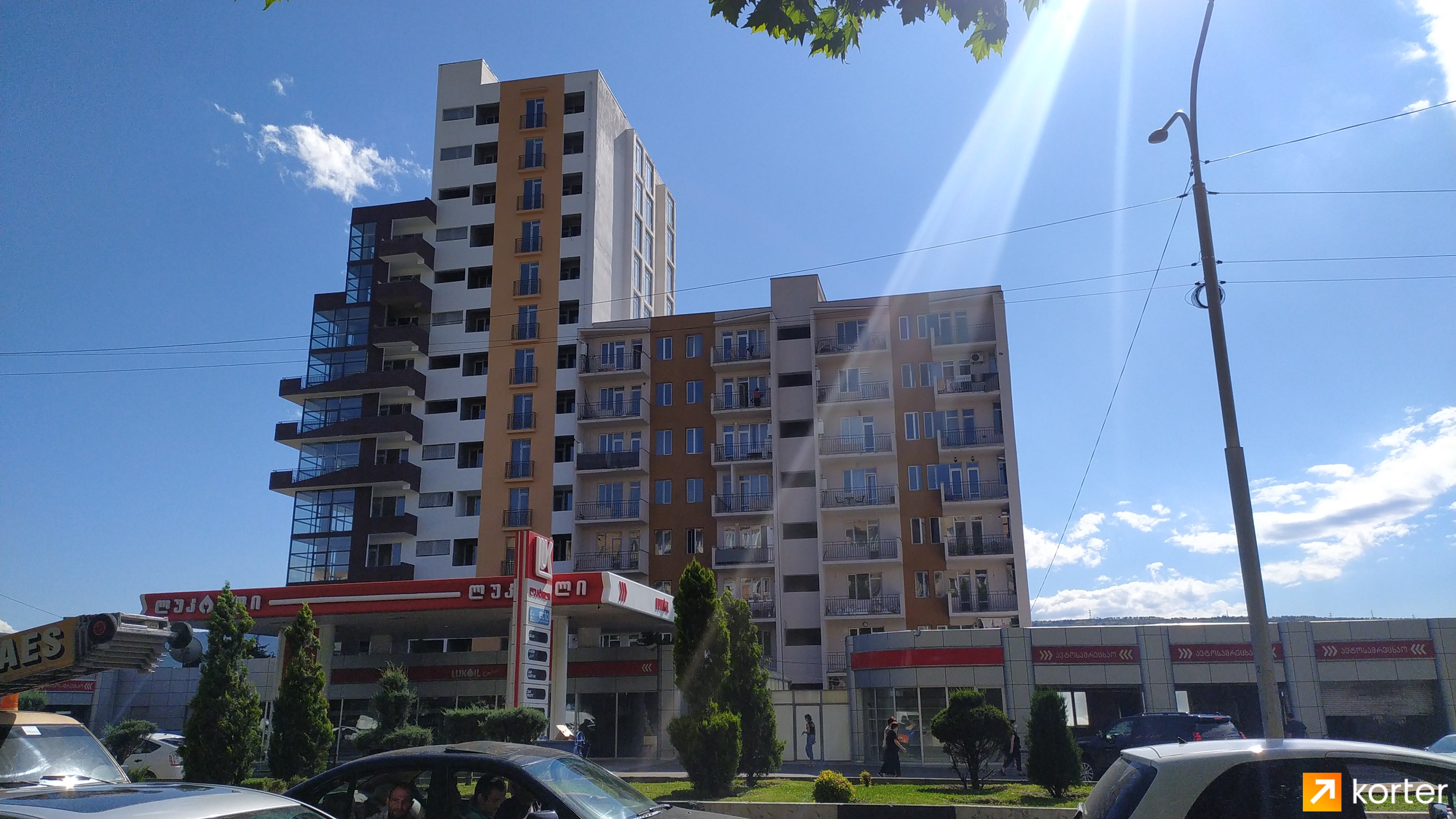Construction progress Guramishvili Residence - Angle 1, June 2021
