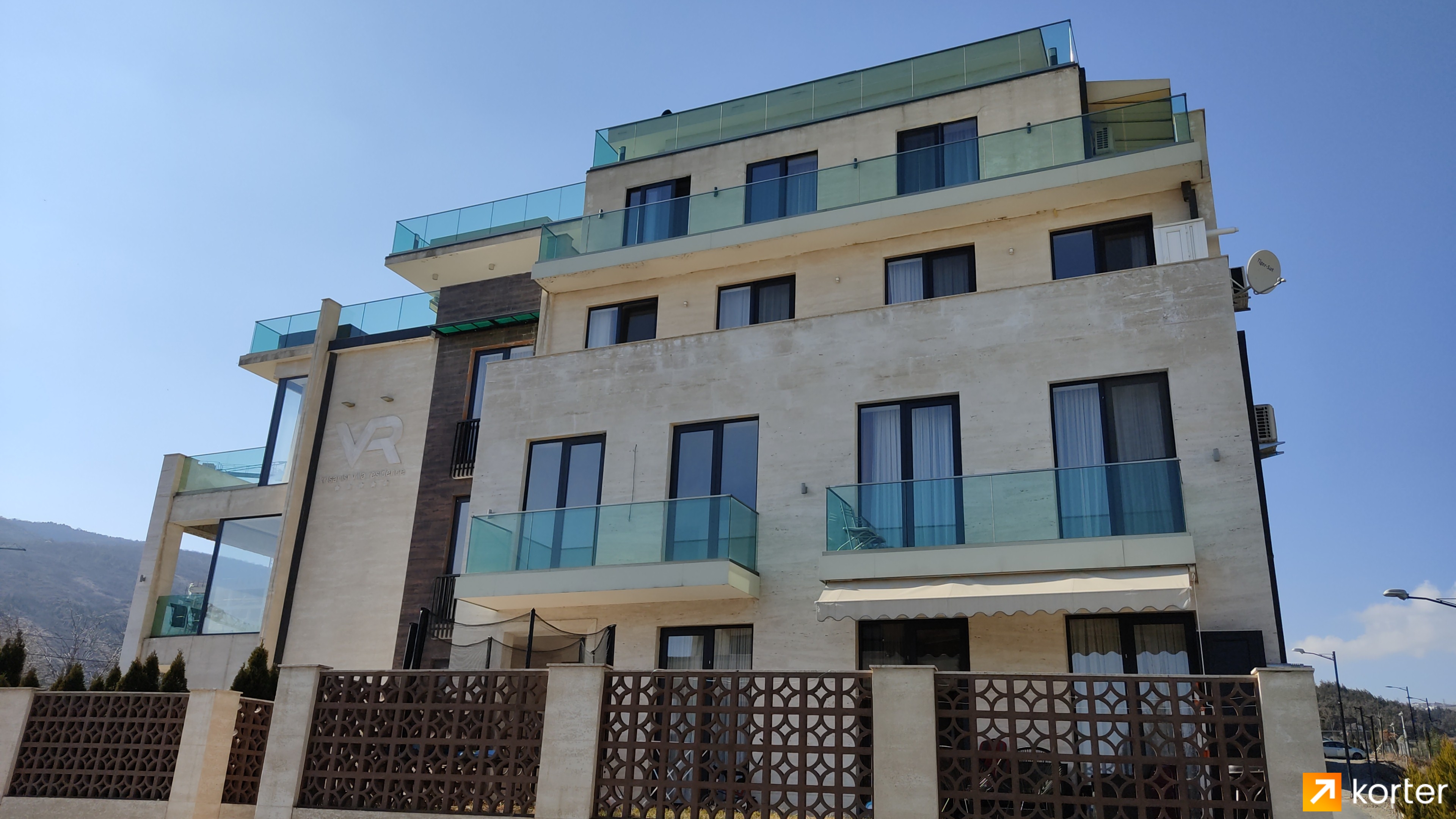 Construction progress Krtsanisi Resort Residence - Angle 22, February 2022