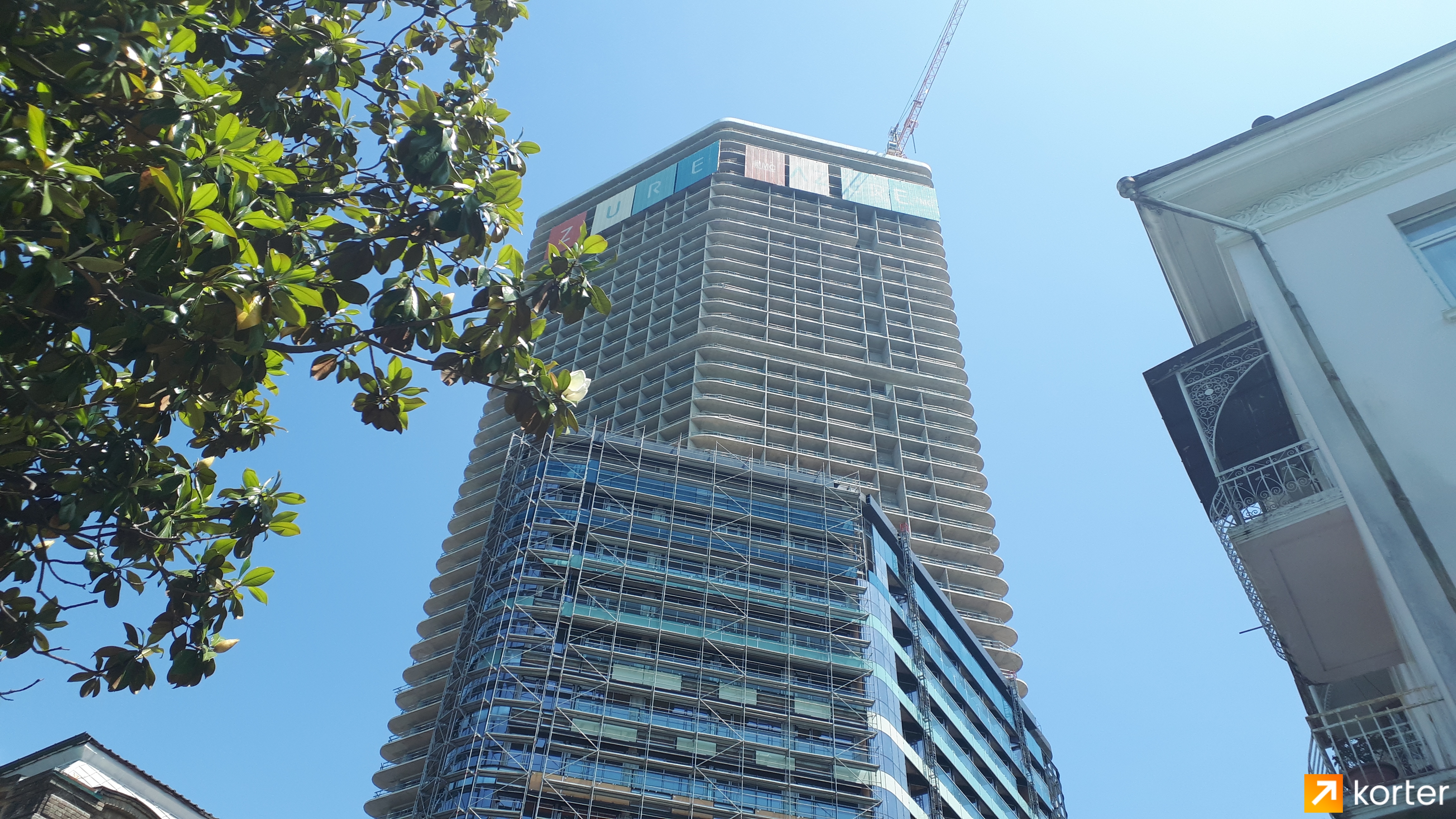 Construction progress Babillon Tower - Angle 2, June 2022