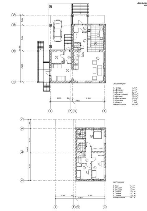 Планировка Коттеджи квартиры, 237.9 m2 в КГ Highland, в г. Бишкека