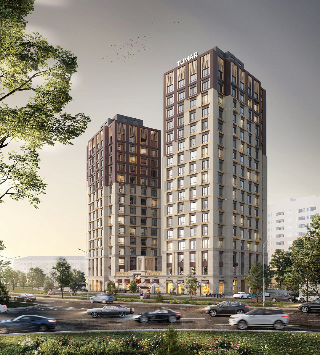 ЖК Tumar Towers Oskemen в Усть-Каменогорске