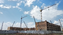 Ход строительства ЖК Dream Town - Ракурс 2, Май 2022