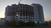 Ход строительства ЖК Денсаулык Бакыт - Ракурс 3, Август 2019