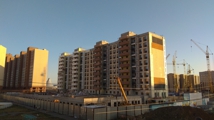 Ход строительства ЖК Айналайын - Ракурс 5, Октябрь 2019