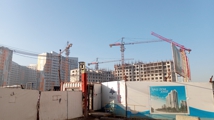 Ход строительства ЖК Riviera - Ракурс 9, Январь 2022