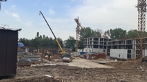 Ход строительства ЖК Династия - Ракурс 2, Май 2022