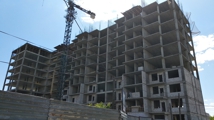 Ход строительства ЖК по ул. Валиханова - Ракурс 4, Июнь 2022