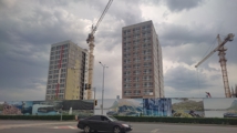 Ход строительства ЖК Алтын Булак - Ракурс 3, Июнь 2022