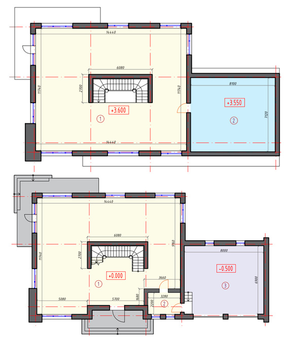 Планировка Коттеджи квартиры, 368 m2 в КГ Nura Elite, в г. Нур-Султана (Астаны)