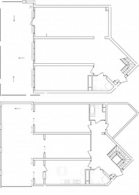 Планировка 4-комнатные квартиры, 315.6 m2 в ЖК Dostyk Residence, в г. Алматы