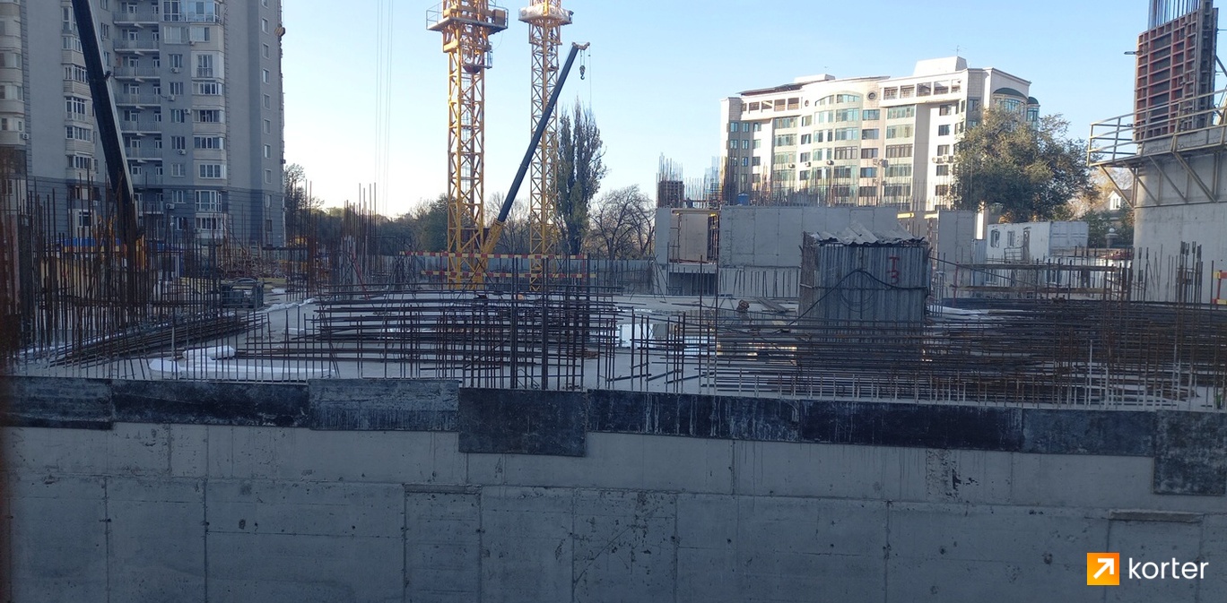 Ход строительства ЖК Boulevard Residence - Ракурс 3, ноябрь 2023