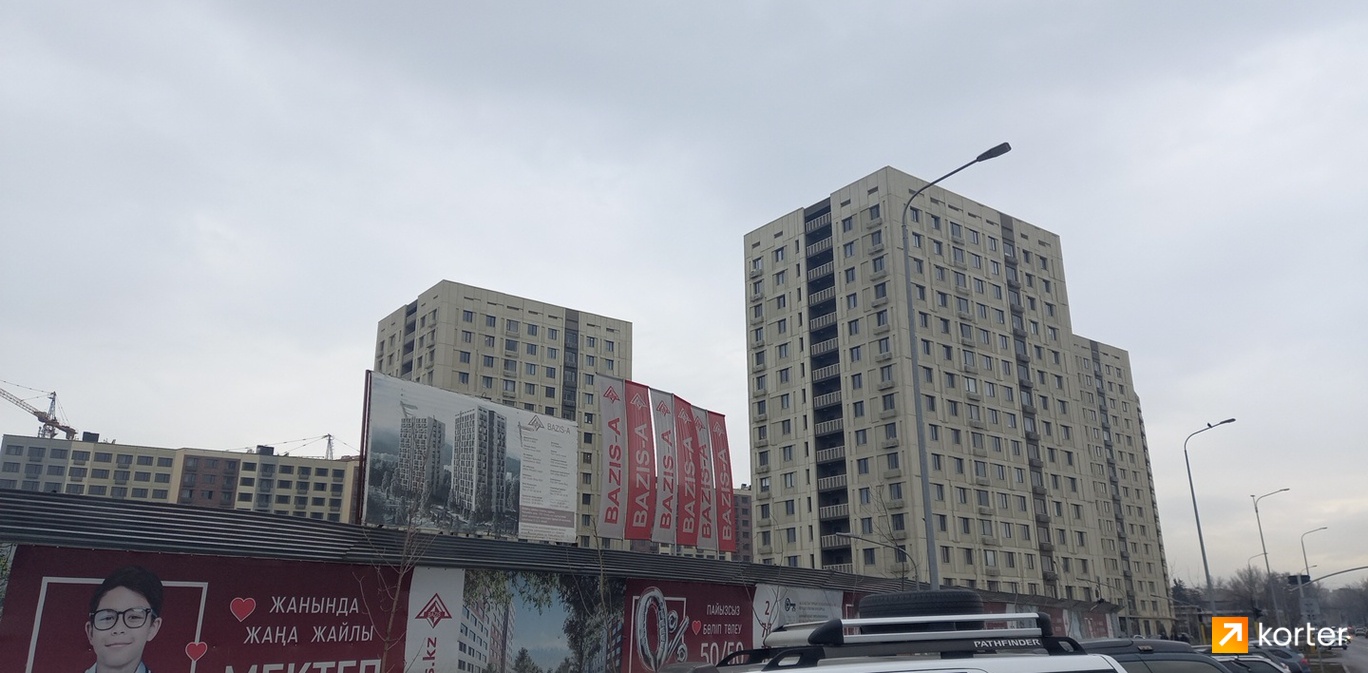 Ход строительства ЖК Auezov City - Ракурс 13, январь 2024