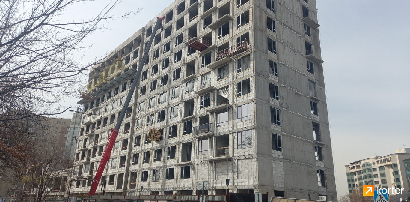 Ход строительства ЖК Boulevard Residence - Ракурс 2, март 2024