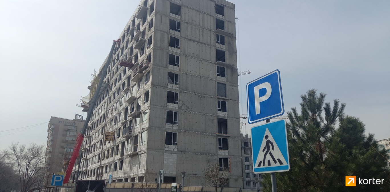 Ход строительства ЖК Boulevard Residence - Ракурс 5, март 2024