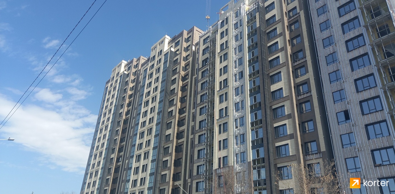 Ход строительства ЖК Etasa Residence - Ракурс 1, март 2024