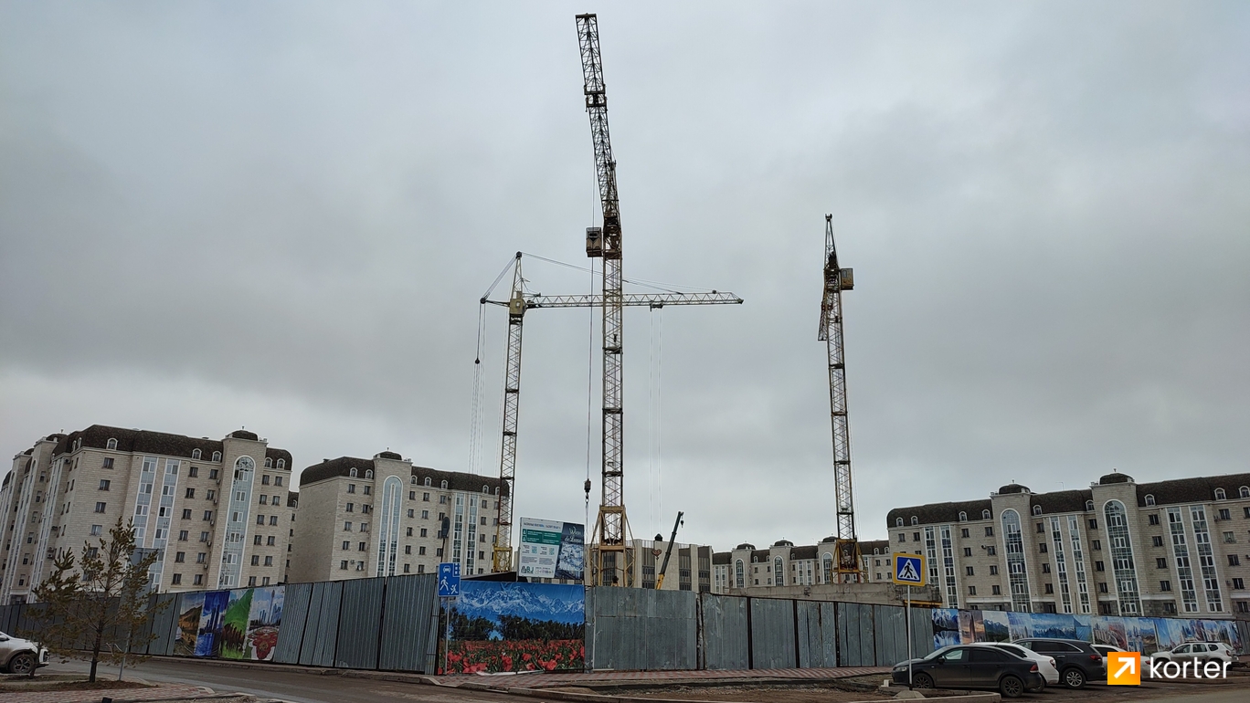 Ход строительства ЖК Wien de Luxe - Ракурс 3, апрель 2024