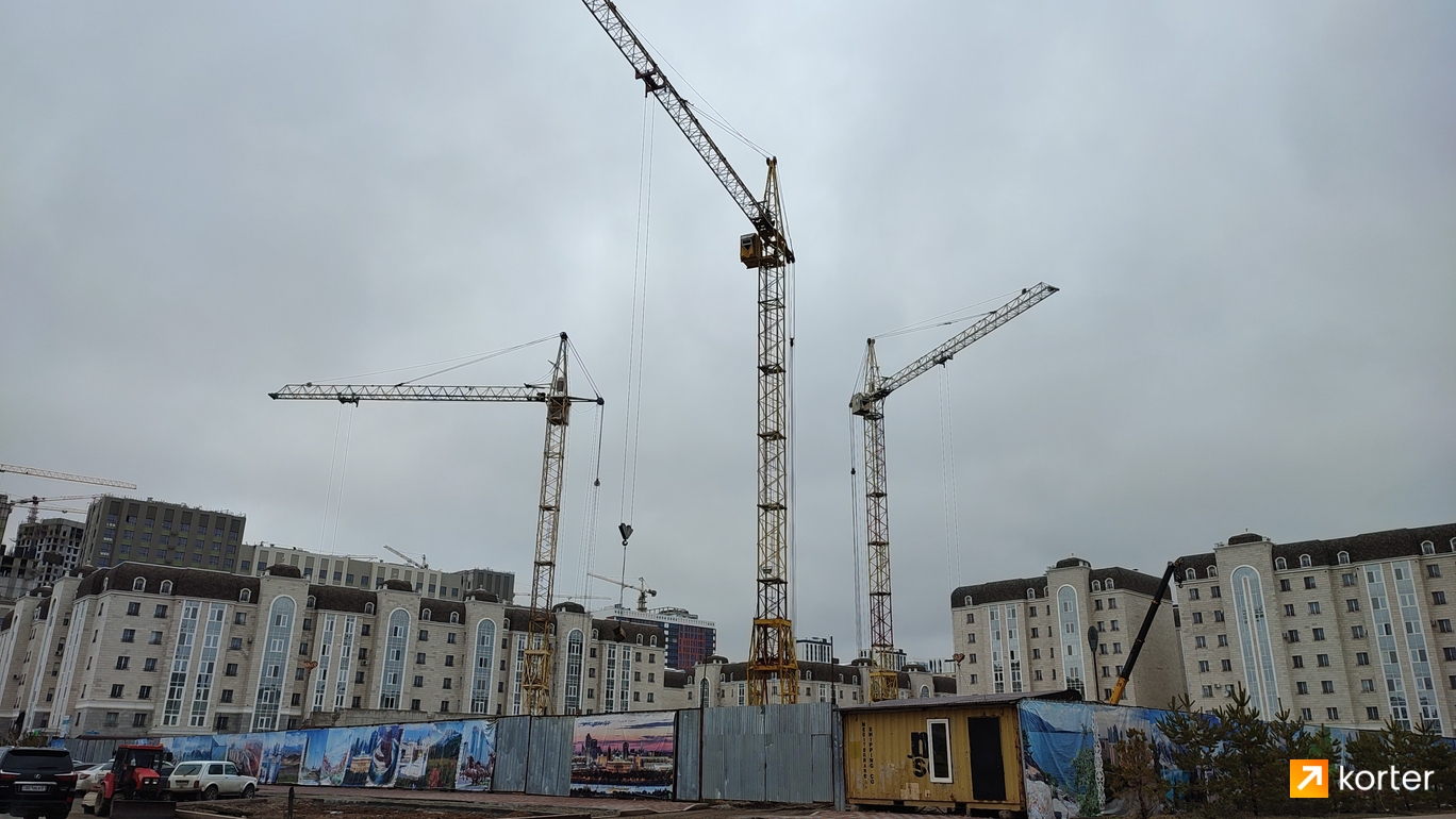 Ход строительства ЖК Wien de Luxe - Ракурс 2, апрель 2024