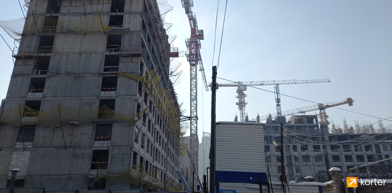 Ход строительства ЖК Boulevard Residence - Ракурс 7, май 2024
