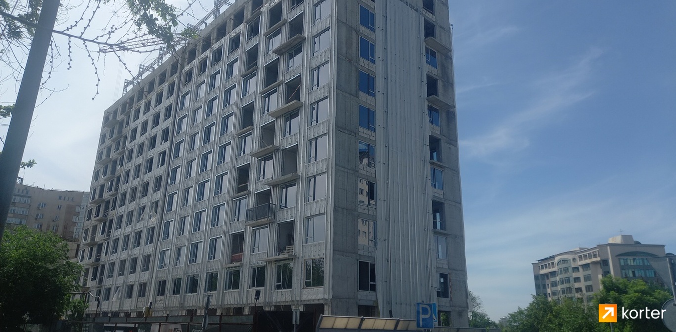 Ход строительства ЖК Boulevard Residence - Ракурс 2, май 2024