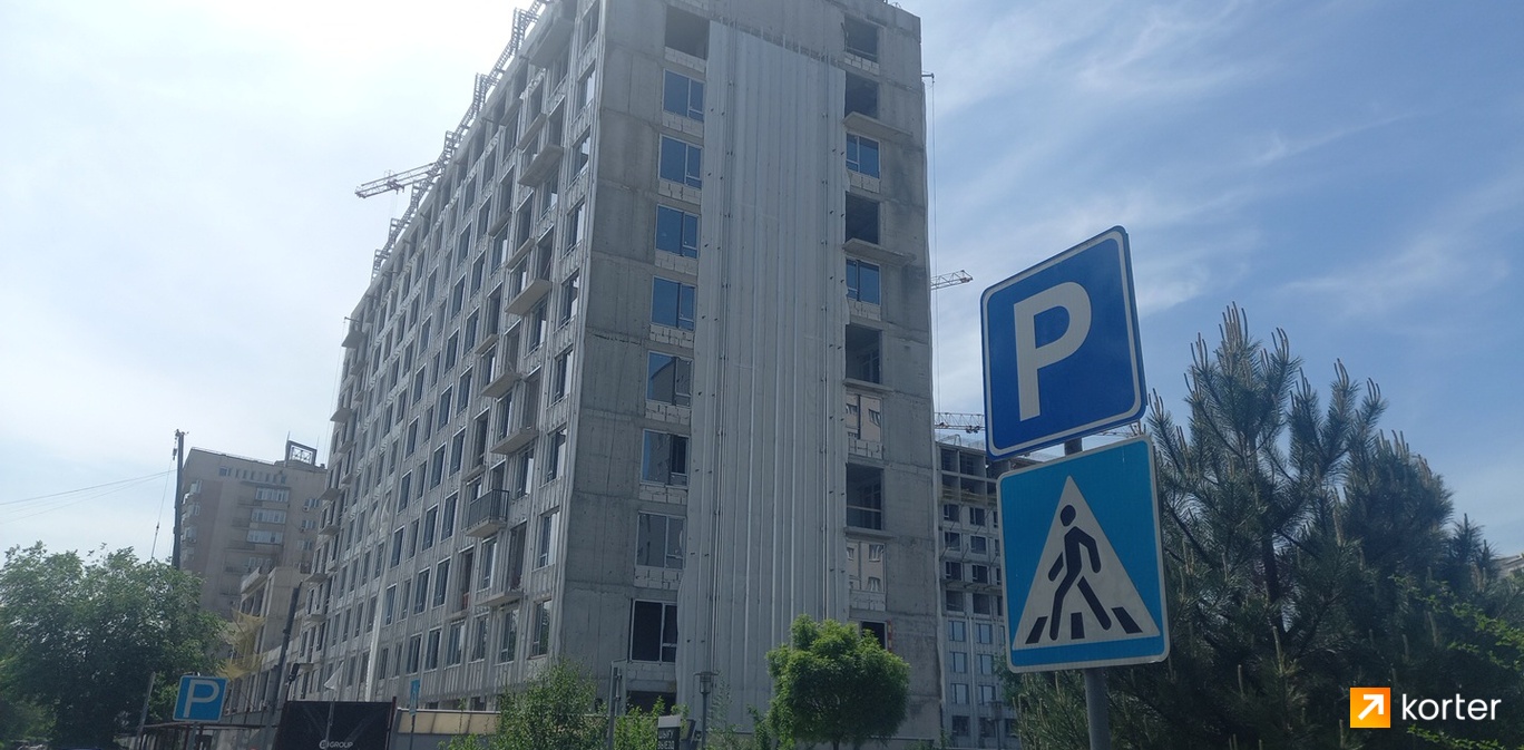 Ход строительства ЖК Boulevard Residence - Ракурс 5, май 2024