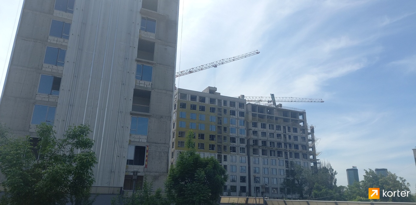 Ход строительства ЖК Boulevard Residence - Ракурс 6, май 2024
